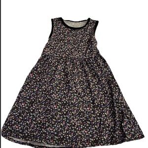 Floral Sleeveless Kids Dress